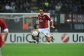 Alessandro Nesta in action during the match